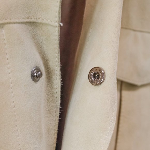 CC Corneliani Cream Suede Jacket - Picture 9 of 9